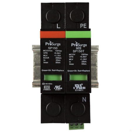 Automation Systems Interconnect Surge Protection Device, 120V, 2 Poles ASISP150-PN